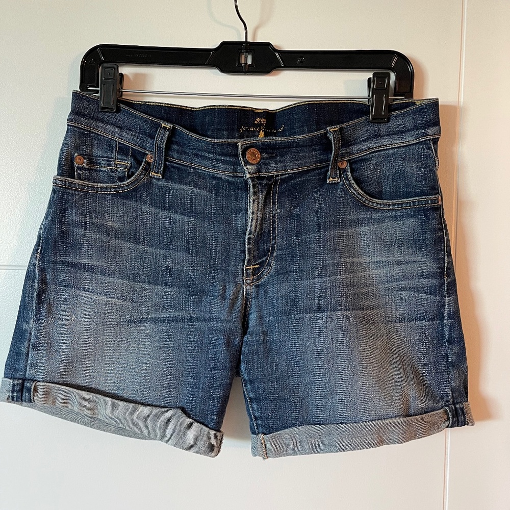 7 for all mankind jeans shorts